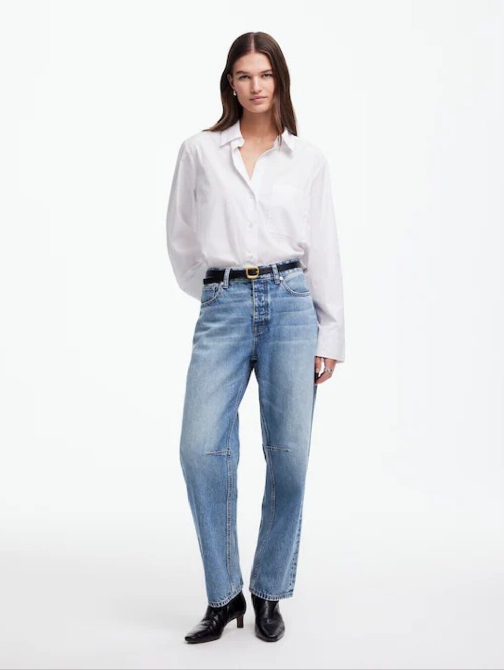 Madewell Light Blue High-Rise Relaxed Jeans